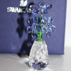 SWAROVSKI Flower Dreams-Forget-Me-Not - NWT Beautiful Blue Flowers